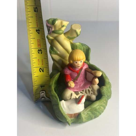 VTG The Franklin Mint 1986 Jack and The Beanstalk By Maggie Murphy 4.5" Ceramic - Picture 5 of 6